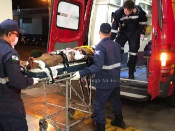 foto de Homem tem pescoço e mão cortadas por espada em Marialva