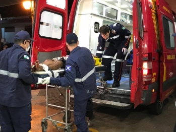 foto de Homem tem pescoço e mão cortadas por espada em Marialva