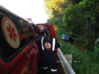 foto de Motorista morre após bater carro contra árvores entre Água Boa e Paiçandu