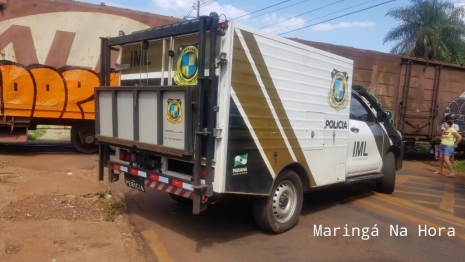 foto de Idoso morre atropelado na linha de trem em Sarandi