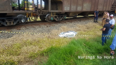 foto de Idoso morre atropelado na linha de trem em Sarandi