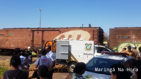 foto de Idoso morre atropelado na linha de trem em Sarandi