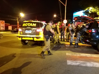 foto de Durante briga, adolescente tem faca cravada no peito em Maringá