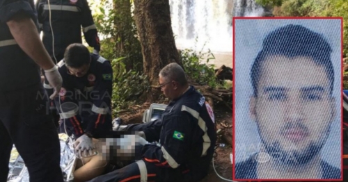 Jovem morre afogado em cachoeira na região de Maringá