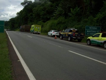 foto de Peça de caminhão mata criança de 9 anos dentro de carro no Paraná 