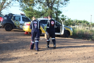 foto de Homem é encontrado morto com perfuração pelo corpo na área rural de Maringá