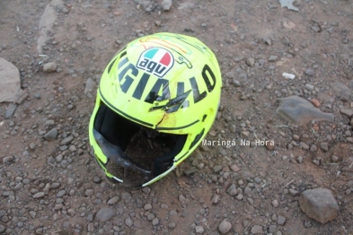 foto de Jovem morre após bater motocicleta na traseira de caminhão estacionado em Maringá