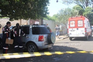 foto de Homem é morto a tiros dentro de carro em Paiçandu