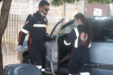 foto de Homem é morto a tiros dentro de carro em Paiçandu