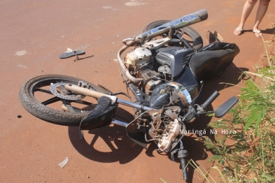 foto de Motociclista morre em acidente envolvendo moto e carro em Paiçandu