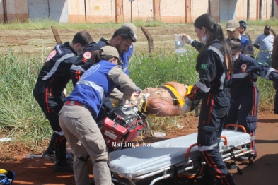 foto de Motociclista morre em acidente envolvendo moto e carro em Paiçandu