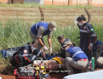 foto de Motociclista morre em acidente envolvendo moto e carro em Paiçandu