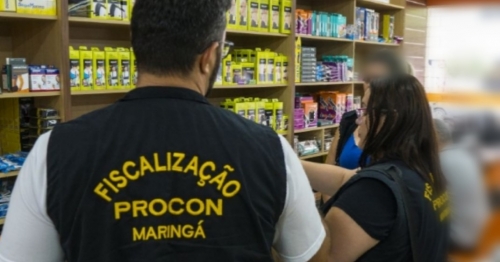 Procon apreende máscaras e notifica lojas sobre notas fiscais em Maringá 