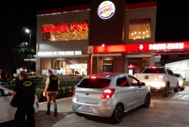 foto de Burger King em Maringá foi fechada pela operação da Fiscalização Integrada