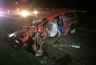 foto de Homem morre atropelado por caminhão enquanto empurrava carro no Contorno de Marialva