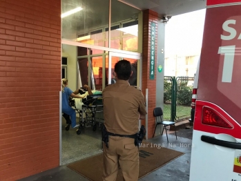 foto de Homem leva facadas nas costas durante suposta tentativa de assalto em Maringá 