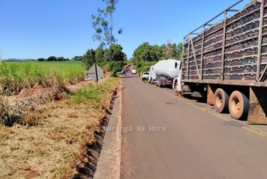 foto de Colisão frontal mata mãe e filho em acidente entre as cidades de Colorado e Itaguajé