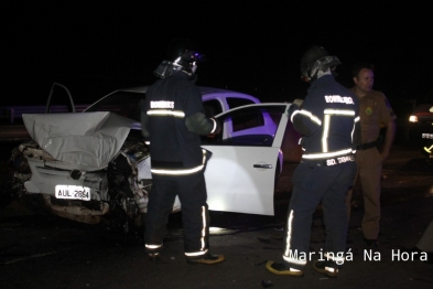 foto de Motorista morre após bater carro em manilha de concreto, próximo de Doutor Camargo