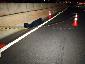 foto de Motorista foge após atropelar e matar pedestre em Mandaguaçu