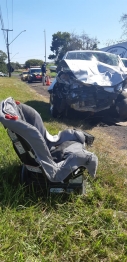 foto de Pai e filho de um ano morrem em acidente neste domingo na cidade de Apucarana