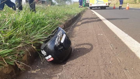 foto de Imagens mostram acidente com morte na nodovia BR-376, na cidade de Mandaguaçu