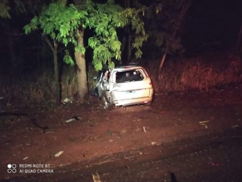 foto de Graves acidentes simultâneos na PR 317 em Iguaraçu envolvendo sete veículos resulta em treze vítimas