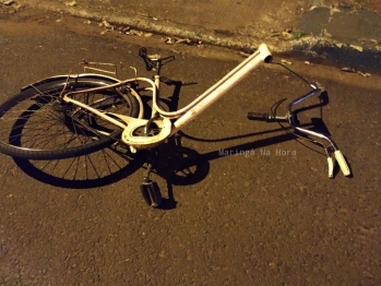 foto de Motorista mata ciclista atropelado e foge do local sem prestar socorro em Maringá