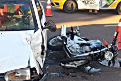 foto de Motorista avança preferencial e causa acidente com morte no Jardim Oásis em Maringá