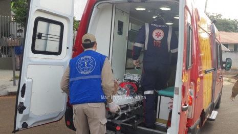 foto de Motociclista está internado na UTI após grave acidente em Maringá