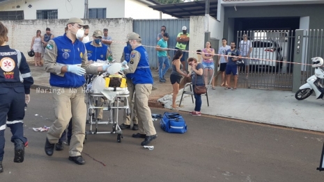 foto de Motociclista está internado na UTI após grave acidente em Maringá