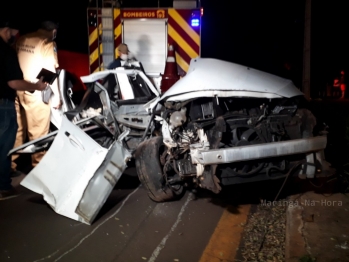 foto de Dois jovens morrem em acidente na Avenida Guedner, em Maringá