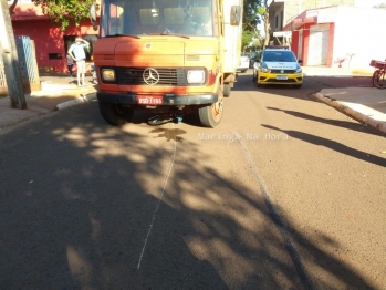 foto de Criança fica inconsciente após ser atropelada por caminhão em Paiçandu