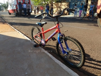 foto de Criança fica inconsciente após ser atropelada por caminhão em Paiçandu