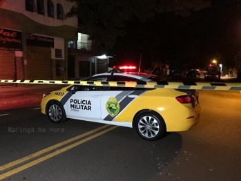 foto de Um assaltante tomba morto, comparsa é baleado e outro é preso após confronto com CHOQUE de Maringá