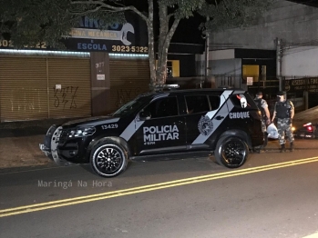 foto de Um assaltante tomba morto, comparsa é baleado e outro é preso após confronto com CHOQUE de Maringá