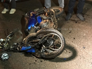 foto de Colisão frontal mata motociclista de 28 anos, em Maringá