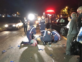 foto de Colisão frontal mata motociclista de 28 anos, em Maringá