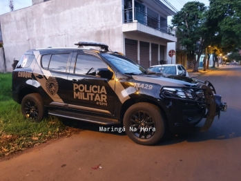 foto de Bandidos aterrorizam família durante assalto em Maringá