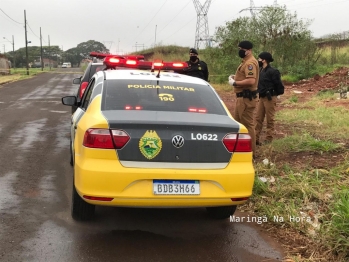 foto de Homem é assassinado a tiros no bairro Honorato Vecchi em Maringá