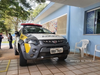 foto de Interno do Hospital Psiquiátrico de Maringá, tem pescoço cortado por objeto cortante