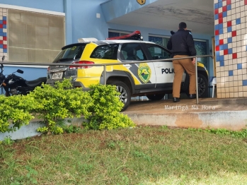 foto de Interno do Hospital Psiquiátrico de Maringá, tem pescoço cortado por objeto cortante