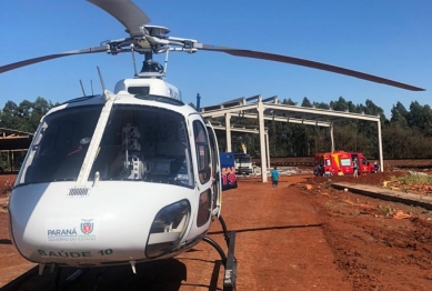 foto de Trabalhador morre após desabamento de barracão, em Arapongas