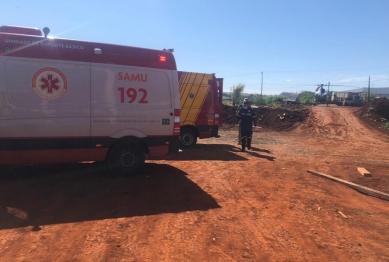 foto de Trabalhador morre após desabamento de barracão, em Arapongas