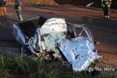 foto de Colisão frontal na rodovia PR-323 mata motorista de 30 anos