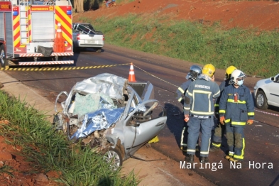 foto de Colisão frontal na rodovia PR-323 mata motorista de 30 anos