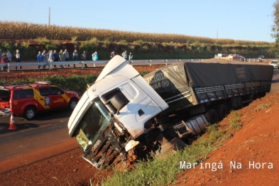 foto de Colisão frontal na rodovia PR-323 mata motorista de 30 anos