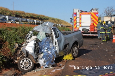 foto de Colisão frontal na rodovia PR-323 mata motorista de 30 anos