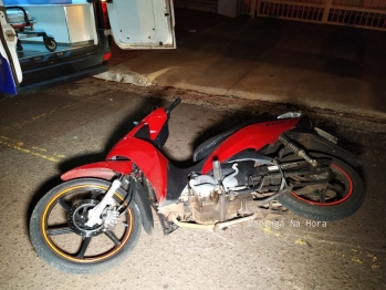 foto de Motociclista é intubado ao sofrer acidente gravíssimo em Maringá