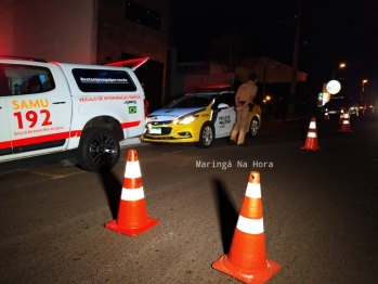 foto de Morre no hospital motociclista que sofreu acidente no Jardim Novo Oásis, em Maringá