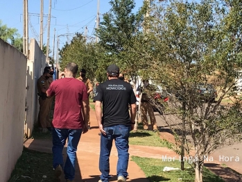 foto de Homem invade quintal de residência e mata jovem a tiros, em Maringá